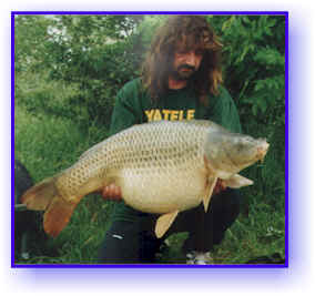 Chris proving that he knows his fishing  - a cracking common!